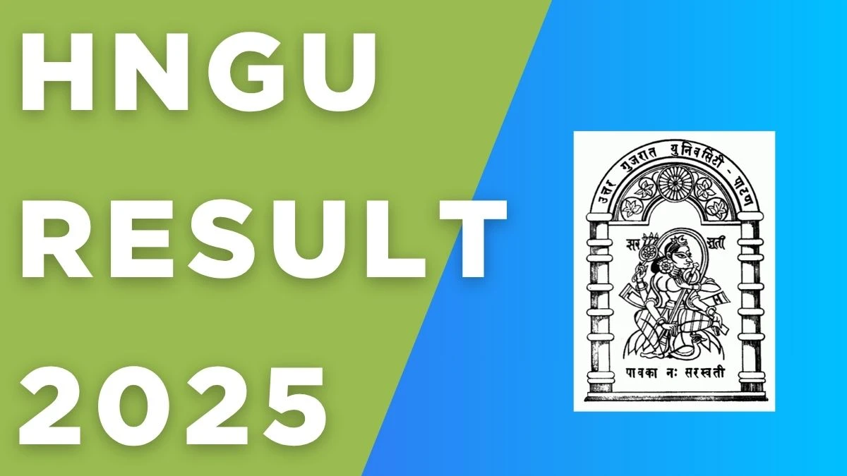 HNGU Result 2025 Out at ngu.ac.in Direct Link to Download 1st, 3rd and 5th Semester Result