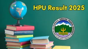 HPU Result 2025 Declared at hpuniv.ac.in Direct Link to Download UG and PG Course Result