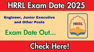 HRRL Exam Date 2025 Out – Engineer, Junior Executive & Other Posts (131 Vacancies) at hrrl.in