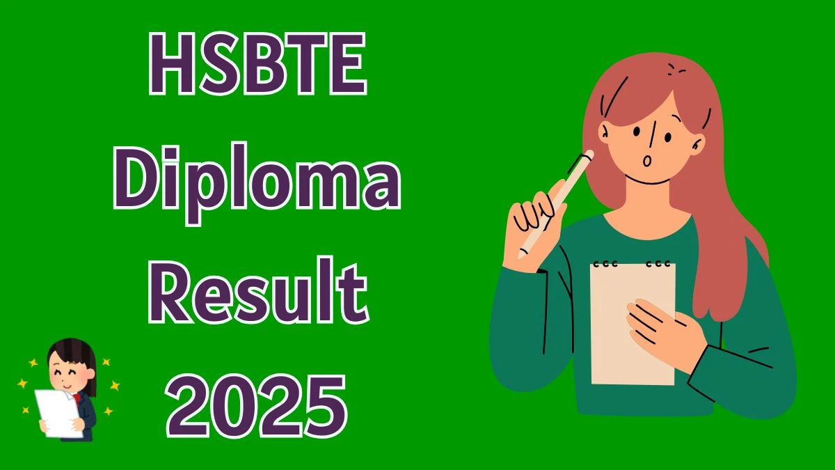 HSBTE Diploma Result 2025 Out at hsbte.org.in Direct Link to Download Result HSBTE Diploma Result 2025 Out at hsbte.org.in Direct Link to Download Result