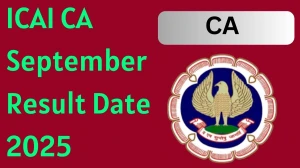 ICAI CA September Result Date 2025 Out at icai.org Direct Link to Download Result