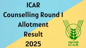 ICAR Counselling Round 1 Allotment Result 2025 Out Today at icarcounseling.com Direct Link to Download Result ICAR Counselling Round 1 Allotment Result 2025 Out Today at icarcounseling.com Direct Link to Download Result