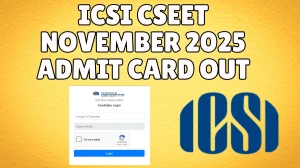 ICSI CSEET November 2025 Admit Card OUT icsi.edu. Check ICSI CSEET November 2025 Hall Ticket Details Here