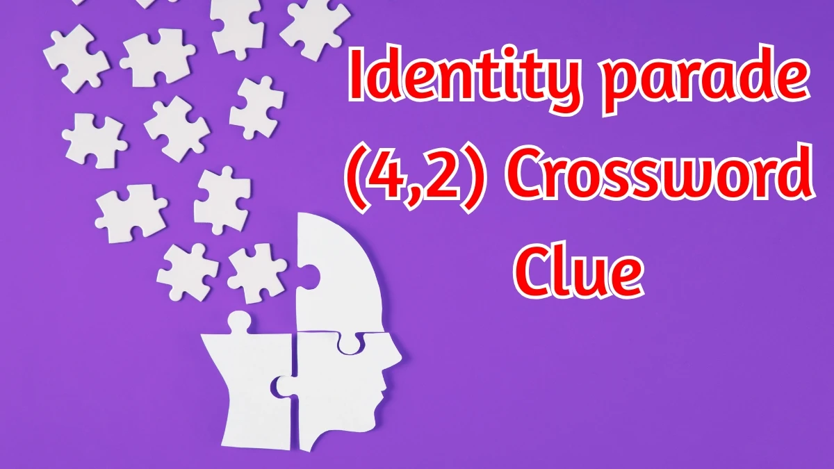 Identity parade Crossword Clue Irish Daily Mail Quick (4,2) letters Answer