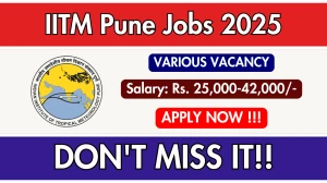 IITM Pune Recruitment 2025 – Walk in for 13 Project Associate, Senior Project Associate Posts IITM Pune Recruitment 2025 – Walk in for 13 Project Associate, Senior Project Associate Posts