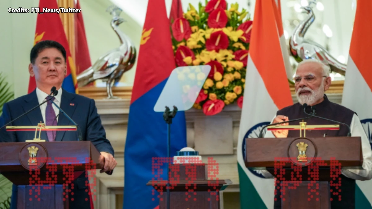 PM Modi Calls India a Reliable Partner in Mongolia’s Development After Hosting President