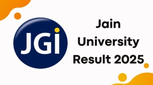 Jain University Result 2025 Out at jainuniversity.ac.in Direct Link to Download UG and PG Course Result