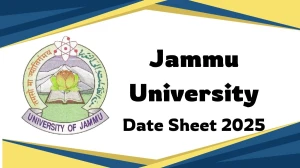 Jammu University Date Sheet 2025 Declared for 2nd, 8th Sem @ coeju.com Details Here Jammu University Date Sheet 2025 Declared for 2nd, 8th Sem @ coeju.com Details Here