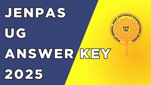 JENPAS UG 2025 Answer Key OUT at wbjeeb.nic.in Download PDF