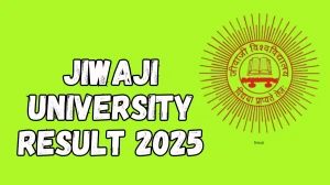Jiwaji University Result 2025 Declared at univindia.com Direct Link to Download 1st, 2nd, 3rd, 4th, 5th, 6th, 7th Sem Result