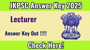 JKPSC Lecturer Answer Key 2025 Released – Download PDF at jkpsc.nic.in JKPSC Lecturer Answer Key 2025 Released – Download PDF at jkpsc.nic.in