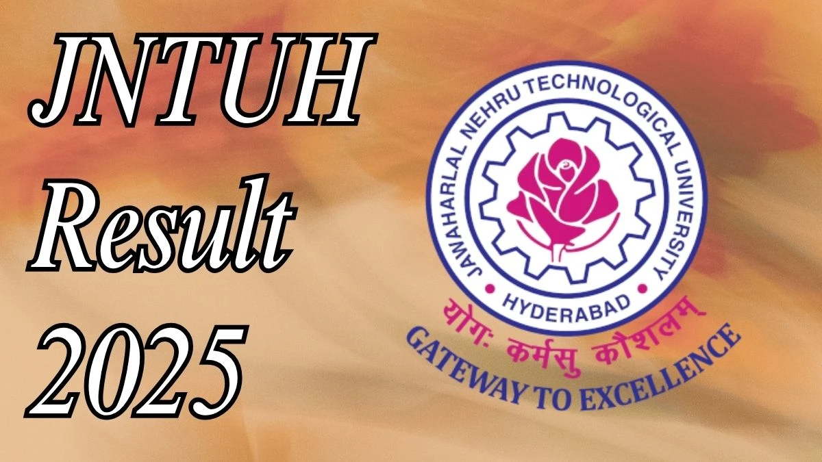 JNTUH ఫలితం 2025 Jntuaresults.ac.inలో UG కోర్సు ఫలితాలను డౌన్లోడ్ చేయడానికి డైరెక్ట్ లింక్ JNTUH Result 2025 Out at jntuaresults.ac.in Direct Link to Download UG Course Result