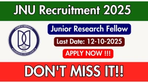 JNU Junior Research Fellow Recruitment 2025 - Apply Online