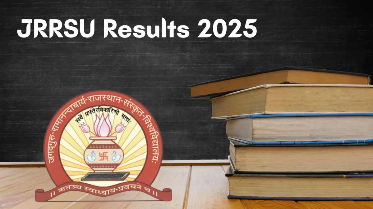 JRRSU Result 2025 Out at jrrsu.in Direct Link to Download UG and PG Marksheet Result JRRSU Result 2025 Out at jrrsu.in Direct Link to Download UG and PG Marksheet Result