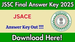 JSSC JSACE Final Answer Key 2025 Out at jssc.jharkhand.gov.in – Download Final Answer Key PDF Here JSSC JSACE Final Answer Key 2025 Out at jssc.jharkhand.gov.in – Download Final Answer Key PDF Here