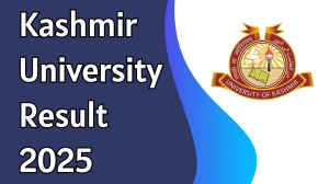 Kashmir University Result 2025 Out at egov.uok.edu.in Direct Link to Download Re-evaluation Result