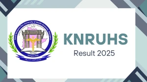 KNRUHS Result 2025 Out at knruhs.telangana.gov.in Direct Link to Download UG and PG Course Result