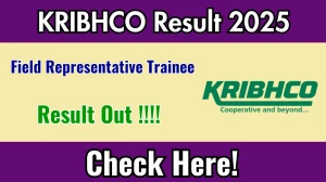 KRIBHCO FRT Result 2025 Released – Check CBT Results & Interview Details KRIBHCO FRT Result 2025 Released – Check CBT Results & Interview Details