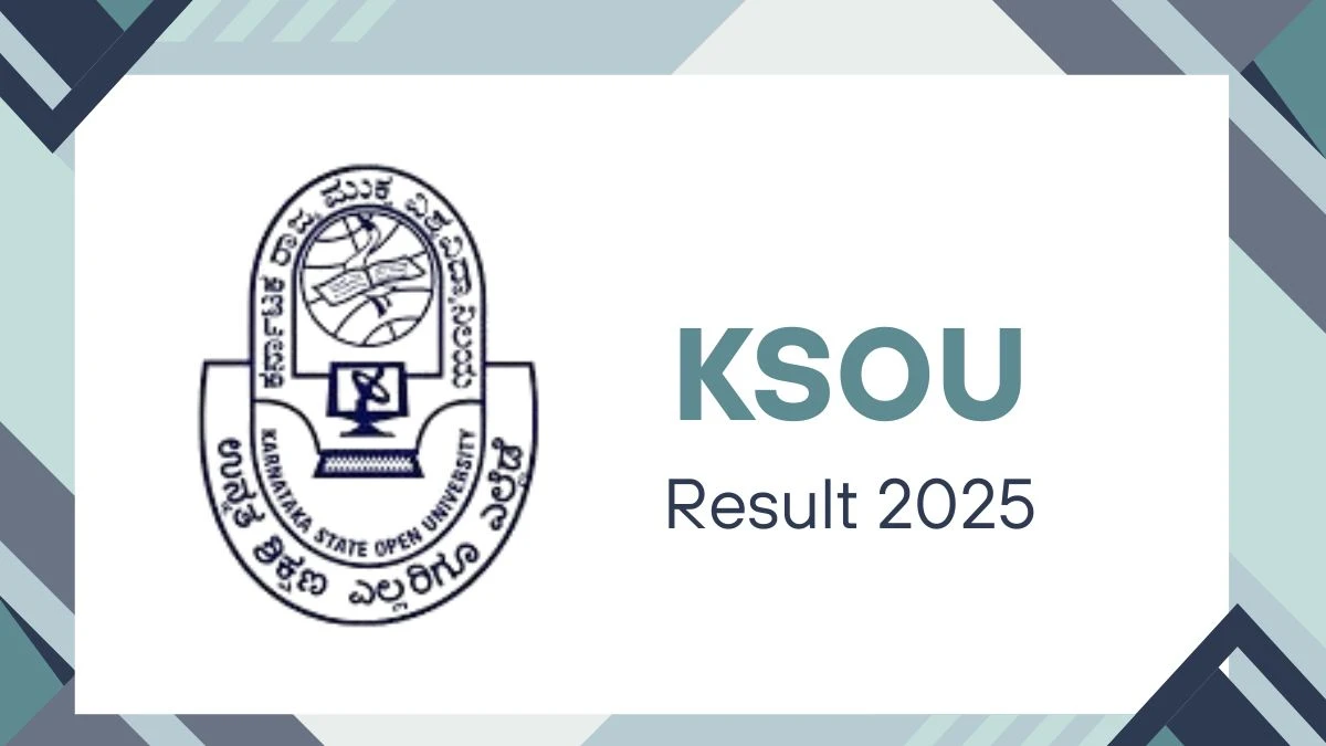 KSOU Result 2025 Out at ksouportal.com Direct Link to Download 1st, 2nd, 3rd Sem Result