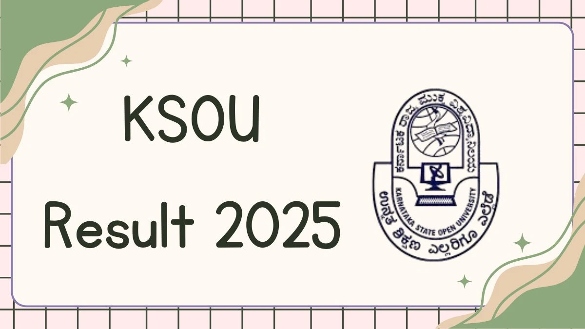 KSOU Result 2025 Out at ksouportal.com Direct Link to Download 2nd, 3rd, 4th Sem Result
