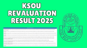 KSOU Result 2025 Released at ksouportal.com Direct Link to Download 4th Semester Revaluation Result