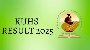 KUHS Result 2025 Out at kuhs.ac.in Direct Link to Download PG Course Result KUHS Result 2025 Out at kuhs.ac.in Direct Link to Download PG Course Result