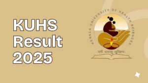 KUHS Result 2025 Out at kuhs.ac.in Direct Link to Download UG Course Result