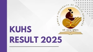 KUHS Result 2025 Out at kuhs.ac.in Direct Link to Download UG Course Result
