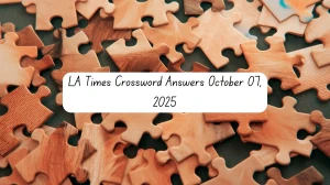 LA Times Crossword Answers 10/07/25