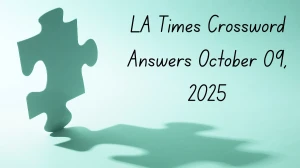 LA Times Crossword Answers 10/09/25