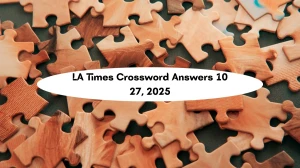 LA Times Crossword Answers 10/27/25