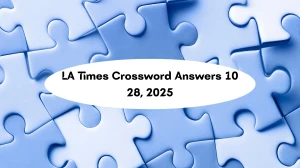 LA Times Crossword Answers 10/28/25