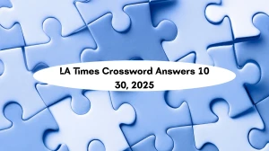 LA Times Crossword Answers 10/30/25