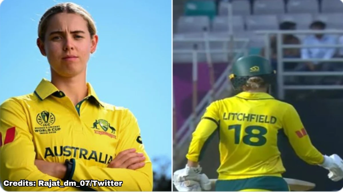 Litchfield’s Brilliant 119 Guides Australia to 338 in World Cup Semifinal Against India Litchfield’s Brilliant 119 Guides Australia to 338 in World Cup Semifinal Against India