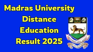 Madras University Distance Education Result 2025 Out at ideunom.ac.in Direct Link to Download IDE Result