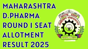 Maharashtra D.Pharma Round 1 Seat Allotment Result 2025 Out at dtemaharashtra.gov.in Direct Link to Download Result