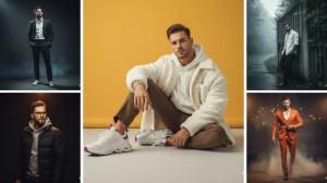 Man's Modeling Gemini AI Photo Editing Prompts For Boys: Turn Your Photos to Loo...