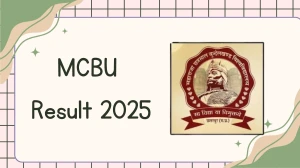 MCBU Result 2025 Out at mcbu.ac.in Direct Link to Download 2nd, 4th Sem Result MCBU Result 2025 Out at mcbu.ac.in Direct Link to Download 2nd, 4th Sem Result