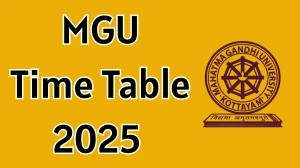 MGU Time Table 2025 Announced For B.Voc @ mgu.ac.in Details Here MGU Time Table 2025 Announced For B.Voc @ mgu.ac.in Details Here