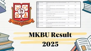 MKBU Result 2025 Released at mkbhavuni.edu.in Direct Link to Download 2nd and 4th Semester Result