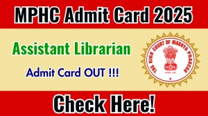 MPHC Assistant Librarian Admit Card 2025 OUT Download Link mphc.gov.in