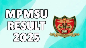 MPMSU Result 2025 Out at mzu.edu.in Direct Link to Download ODD Semester Result