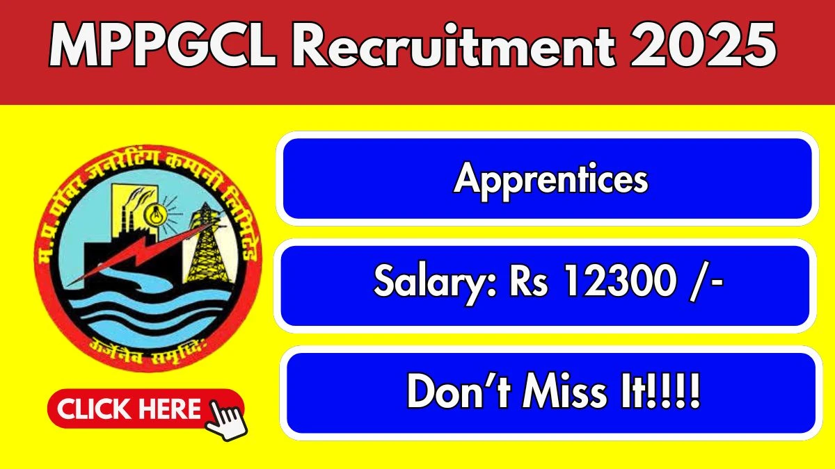 MPPGCL Apprentices Recruitment 2025 - Apply Offline for 27 Posts MPPGCL Apprentices Recruitment 2025 - Apply Offline for 27 Posts