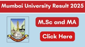 Mumbai University Result 2025 Out at mumresults.in Direct Link to Download 2nd Semester Result