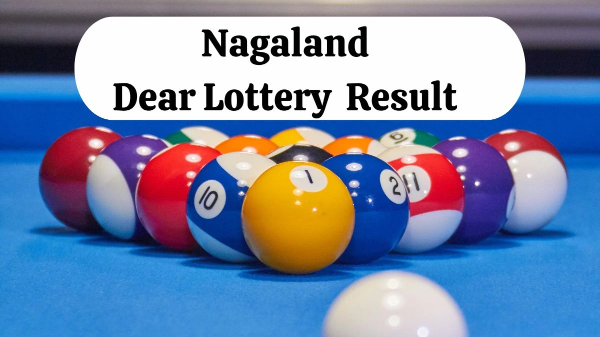 Nagaland Dear Lottery Sambad Result Today 08-10-2025 6 PM OUT : Check all Dear Cupid Wednesday Winning Numbers Here