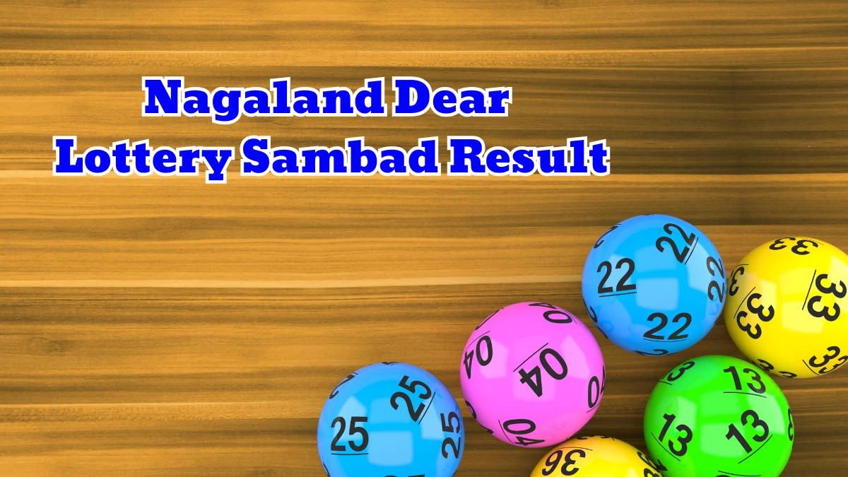 Nagaland Dear Lottery Sambad Result Today 30-10-2025 1 PM OUT: Check all Dear Mahandi Thursday Numbers Here