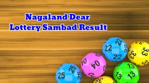 Nagaland Dear Lottery Sambad Result Today 30-10-2025 8 PM OUT: Check all Dear Sa...