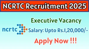 NCRTC Executive Recruitment 2025 - Apply Online