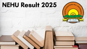 NEHU Result 2025 Out at nehu.ac.in Direct Link to Download 1st, 2nd and 4th Semester Result