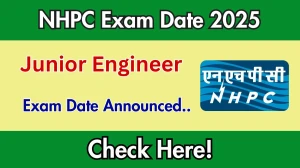 NHPC JE Exam Date 2025 Out for 248 Posts at nhpcindia.com Check Details Here NHPC JE Exam Date 2025 Out for 248 Posts at nhpcindia.com Check Details Here